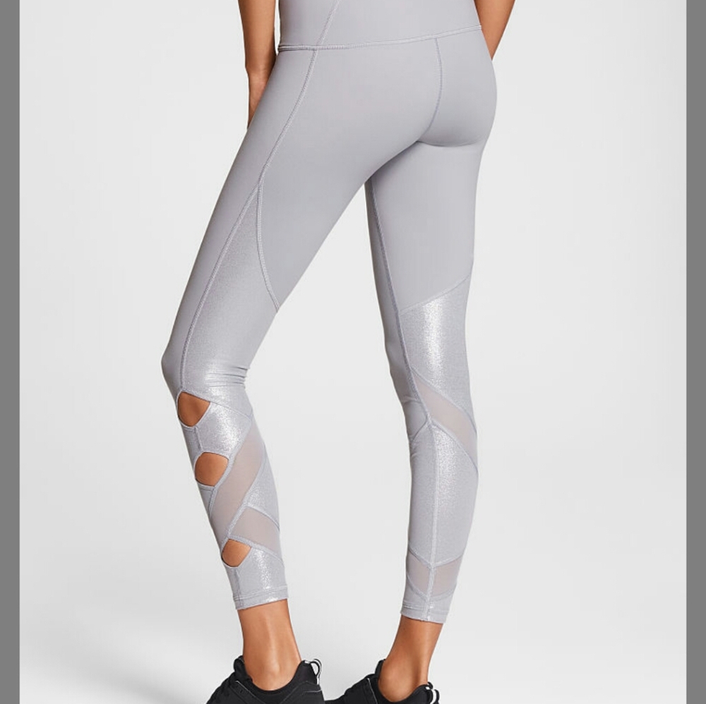 Victoria's Secret Knockout silver tight legging